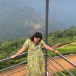 Anjali Rao Instagram - Family 💜 Vythiri Wayanad Resort വൈത്തിരി