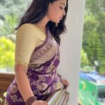 Anjali Rao Instagram - Thank you for this beautiful saree @amora.therealelegance ❤️ PC : @arungraghavan Thank you for the clicks ✌️ #saree #fashion #fashionblogger #style #trending #viral #explore #expressions #postoftheday #post #shotoniphone #photooftheday #instagood #instagram