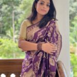 Anjali Rao Instagram - Thank you for this beautiful saree @amora.therealelegance ❤️ PC : @arungraghavan Thank you for the clicks ✌️ #saree #fashion #fashionblogger #style #trending #viral #explore #expressions #postoftheday #post #shotoniphone #photooftheday #instagood #instagram