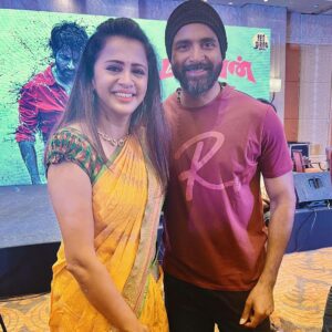 Anjana Rangan Instagram - SK ♥️♥️♥️ @sivakarthikeyan  #maaveeranpressmeet #maaveeran