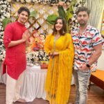 Antara Biswas Instagram - Ganpati Bappa Morya 🙏…