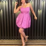 Antara Biswas Instagram - Enjoy Every ( Purple) moment 💓…. #poser for #life #postshoot #photography #love Location: @merakiistudioz 📸: @deepakpathak663