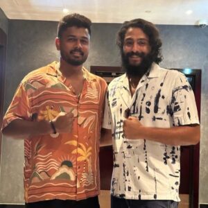Antony Varghese Instagram - Thank you dear Sanju bro for taking time to watch our movie RDX! It feels so good to know that U really liked the movie!! Thankyou brother ❤️

#RDX #sanjusamson ❤️