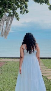 Anumol Instagram - Capturing the breathtaking beauty of the beachside paradise! @cliffstories 

Dive into this mesmerizing reel as I soak up the sun, feel the sand between my toes, and embrace the calming sound of crashing waves. 🌞🌊

#BeachsideBliss #SunSandSea #ParadiseFound #BeachLife #SaltwaterSerenity #CoastalVibes #OceanEscape #SunnyDays #SeasideBeauty #BeachReel #VacationMode #BeachBum #SummerFeels #IslandVibes #BeachLove #NatureLover #BlissfulMoments #BeachTime #WavesCrashing #SeashellCollection #BeachyKeen #SummerMemories #SandyToes #CoastalLiving #RelaxationStation