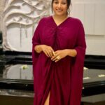Anumol Instagram - This is one of the winning looks after the poll.. Thank you so much for all your comments and DMs. Wearing @saltstudio kaftan Styled by @diyaaa_john #farhanapressmeet #anumol #anuyathra Prasad Studio,chennai