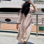 Anumol Instagram - She’s the perfect amount of chaos and peace. Wearing @saltstudio @itzme_adhil_official click DOHA - Qatar