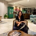 Anumol Instagram - Laughing, chatting, sipping tea, With my girl bestie, just her and me. No drama, no stress, just pure delight, We laugh and chat away the hours. @eva_pavithran 🪬🧿🪬🧿🪬🧿❤️ @eva_pavithran ‘s clicks Wearing @dipalidesigners saree Location @portmuziriskochi #BFFs #GirlsNight #FriendshipGoals #GoodVibesOnly #bestieisintown #anumol #evapavithran