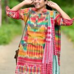 Anumol Instagram - My next look from @145east ’s Onam look book... 🌼🌈 I know the trend leans toward Kerala Kasavu sarees for Onam these days, but I remember when colorful dresses were all the rage, at least for me, about 5-6 years ago! 💃 Here's another stunning multicoloured set from 145East, The entire set comes with a tunic, dhoti pants and a dupatta made out of different gamchas all coming together that makes it look like a piece that you’ll not see anywhere else and it's super comfy too. Don't forget to use my code ANUMOL15 for a 15% discount on this dress. 🛍️✨ ( ചെവിയിൽ ചെമ്പരത്തി വെക്കണ്ട ആവസ്ഥ ആയില്ല ട്ടോ ) #Anumol #AnuYathra #OnamLook #ColorfulOnam #145EastFashion #ComfyStyle #DiscountCode #ANUMOL15 Rayiranellur,Naduvattam