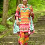 Anumol Instagram - My next look from @145east ’s Onam look book... 🌼🌈 I know the trend leans toward Kerala Kasavu sarees for Onam these days, but I remember when colorful dresses were all the rage, at least for me, about 5-6 years ago! 💃 Here's another stunning multicoloured set from @145east , The entire set comes with a tunic, dhoti pants and a dupatta made out of different gamchas all coming together that makes it look like a piece that you’ll not see anywhere else and it's super comfy too. Don't forget to use my code ANUMOL15 for a 15% discount on this dress. 🛍️✨ @pranavcsubash_photography click #OnamLook #ColorfulOnam #145EastFashion #ComfyStyle #DiscountCode #ANUMOL15 #Anumol #Anuyathra #gamcha Rayiranellur,Naduvattam