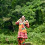 Anumol Instagram - My next look from @145east ’s Onam look book... 🌼🌈 I know the trend leans toward Kerala Kasavu sarees for Onam these days, but I remember when colorful dresses were all the rage, at least for me, about 5-6 years ago! 💃 Here's another stunning multicoloured set from @145east , The entire set comes with a tunic, dhoti pants and a dupatta made out of different gamchas all coming together that makes it look like a piece that you’ll not see anywhere else and it's super comfy too. Don't forget to use my code ANUMOL15 for a 15% discount on this dress. 🛍️✨ #OnamLook #ColorfulOnam #145EastFashion #ComfyStyle #DiscountCode #ANUMOL15 #Anumol #Anuyathra #gamcha Rayiranellur,Naduvattam