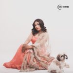 Anupama Gowda Instagram - I promise it was my photoshoot but ended up having his pictures more 😅 #meandmyshadow Outfit: @kalasthreebytejaswinikranthi Styling: @tejukranthi Assisted by: @khushi_jagadisha Jewellery: @sunrisesilversmiths PC: @raghavstudios Bangalore, India