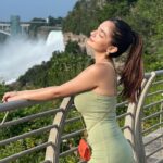 Anushka Sen Instagram - At the super beautiful Niagara Falls 🥰 Buffalo, Niagara Falls