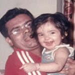 Anushka Sen Instagram - Happy Birthday Papu! Hope this year brings you immense happiness and joy. You are precious. I’m really lucky to have you as my father. Love you 🧿🫂