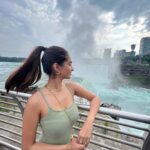 Anushka Sen Instagram - At the super beautiful Niagara Falls 🥰 Buffalo, Niagara Falls