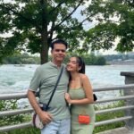 Anushka Sen Instagram - At the super beautiful Niagara Falls 🥰 Buffalo, Niagara Falls