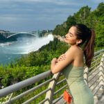 Anushka Sen Instagram - At the super beautiful Niagara Falls 🥰 Buffalo, Niagara Falls