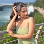 Anushka Sen Instagram - At the super beautiful Niagara Falls 🥰 Buffalo, Niagara Falls