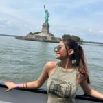 Anushka Sen Instagram - 🇺🇸🫶🤩🤍😇🗽 Statue Of Liberty, Liberty Island, New York City