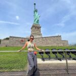 Anushka Sen Instagram - 🇺🇸🫶🤩🤍😇🗽 Statue Of Liberty, Liberty Island, New York City
