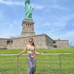 Anushka Sen Instagram - 🇺🇸🫶🤩🤍😇🗽 Statue Of Liberty, Liberty Island, New York City