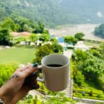 Anusmriti Sarkar Instagram - Green vibe ✨🧿🧿 #hills #nature #love #green #river #bluesky #picoftheday #poser #coffee #sunday #weekend #as #anusmriti #anusmritisarkar