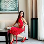 Anusmriti Sarkar Instagram - Last pic of the year 💕🧿🧿 #thankyou2022 #newyear #red #love #blessed #gratitude #goodvibes #picoftheday #december #weekend #saturday #instalove #as #anusmriti #anusmritisarkar Dubai UAE
