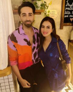 Anusmriti Sarkar Instagram - Dream girl2 success party . Congratulations @ayushmannk ✨🧿🧿

#dreamgirl2 #ayushmaankhurana #success #party #as #anusmriti #anusmritisarkar 

@queseraseramumbai @filmycurrycentral @majid_khann