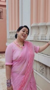 Aparajita Auddy Instagram - কৃষ্ণ যেথা বসে সেথায় বৃন্দাবন#viral #Instagram #reelsindia#goodvibes