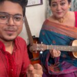Aparajita Auddy Instagram - Ami cheye cheye dekhi saradin ♥️ with my fav @adhyaaparajita di 😍🫰🏻✨
