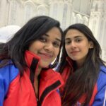 Aparna Vinod Instagram - Some people are worth melting for ☃️❄️ @gayatri_vinod 🤍 Countless memories, endless laughter. #sister #goodtimes #memories