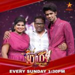 Aranthangi Nisha Instagram - கலக்கப்போவது யாரு 5 la நான் ஒரு பங்கேற்பாளர், இயக்குனர் Thomson sir அவர்களுடைய இயக்கத்தில் நான் ஒரு போட்டியாளர், இன்னைக்கு இயக்குனர் தாம்சன் அவர்களுடைய இயக்கத்துல நான் ஒரு தொகுப்பாளர், நன்றி சார் நீங்க என் மேல வச்ச நம்பிக்கைக்கு, எல்லா நேரங்களிலும் நான் எந்த நிகழ்ச்சியில் கலந்துக்கிட்டாலும் என்னை பாராட்டுவதற்கும் என்ன திட்டறதுக்கும் என்ன விமர்சிக்கிறதுக்கும் ஆட்கள் எப்பவுமே இருப்பாங்க, நான் தொகுப்பாளர் கிடையாது ஆனா ஒவ்வொரு மேடையிலும் ஏதோ ஒரு விஷயத்தை கத்துக்கிட்டு என்ன நான் நிரூபிக்க முயற்சி பண்ணிக்கிட்டு இருக்கேன். என்னுடைய முயற்சி உங்களுக்கு பிடிச்சிருந்தா நீங்க என்ன support pannunga மக்களே, உங்களுடைய அன்பும் உங்களுடைய கோபமும் எப்பவுமே நான் ரசிப்பேன், நாளைக்கு மதியம் 1:30 மணிக்கு கலக்கப்போவது யாரு சாம்பியன் கண்டிப்பாக பாருங்கள் Thank u Vijay Tv, Thank u mo sir, Thank u Thomson sir and teem and en tampi en chellakutty Bala..... @director_thomson_vijaytv @bjbala_kpy @vijaytelevision Thank u coutume @andy_k_studio