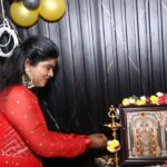 Aranthangi Nisha Instagram - Shop opening event Thank u so much beautiful coustume @elitetrendyfashion Thank u darling very beautiful coustume