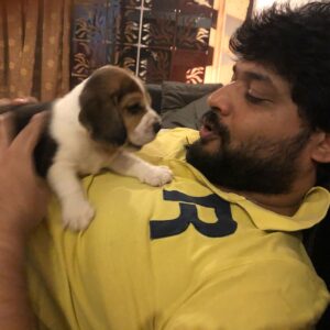 Archana Shastry Instagram - 🧚‍♂️ Our new entrant❤️u May call him  Bheemaa or Bheem 🧿. And I loved capturing these moments🥰.🧚‍♂️