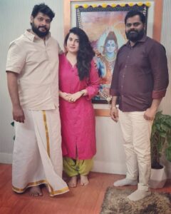 Archana Shastry Instagram - Was an absolute pleasure meeting u andi  @balu_munnangi 
Your knowledge on occult sciences is worth a mention . This could be very useful to many . 🙏🏻