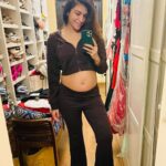 Archana Vijaya Instagram - No fancy shoot ( yet! ) …. Just my baby (to be) and me hanging out in my closet ! 😁😛 Excited about the new adventure that awaits ! Taking a short break from work after nearly two decades ( 19 years to be precise !!!!!) to make sure the little one is safe ! Mommy and daddy already love you beyond anything we know, and can’t wait ! 🙂💕 I have so much to share about this journey that is beautiful, trying, and hilarious, my favourite kind, but not sure how to, will try to as we go along ! #5monthspregnant #voluntarylockdown and mostly loving it ! 😂😛😁