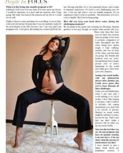 Archana Vijaya Instagram - Don’t be afraid . 😊

Thank you @youandimag and @kirloskar for sharing a part of my supposedly “geriatric” pregnancy journey with you all ! 😉😝
It certainly was trying, heart wrenching, beautiful and hilarious all at the same time ! 😆💯

I have been penning or shall I say typing my thoughts and story in the last nine months…. More on that later ! 

For now, hope you enjoy this read and it inspires women everywhere to not be afraid, follow your heart, and keep walking. 
Upwards and onwards folks. 😊♥️

Photography - @goldenblush