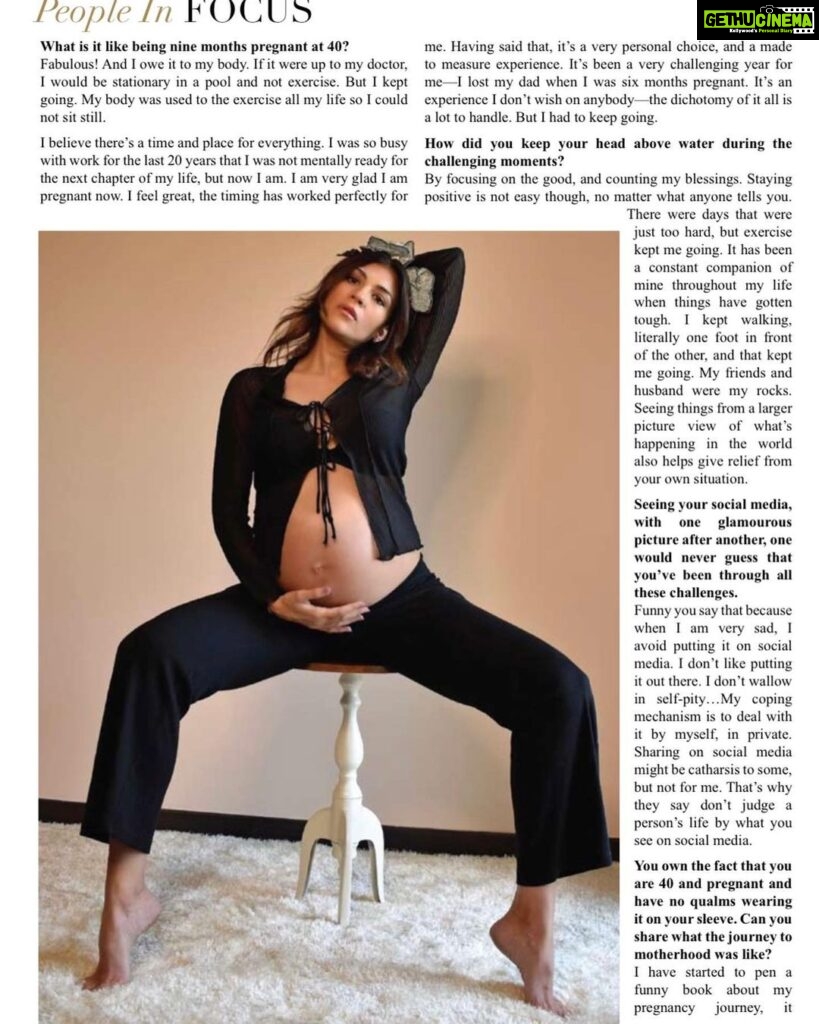 Archana Vijaya Instagram - Don’t be afraid . 😊 Thank you @youandimag and @kirloskar for sharing a part of my supposedly “geriatric” pregnancy journey with you all ! 😉😝 It certainly was trying, heart wrenching, beautiful and hilarious all at the same time ! 😆💯 I have been penning or shall I say typing my thoughts and story in the last nine months…. More on that later ! For now, hope you enjoy this read and it inspires women everywhere to not be afraid, follow your heart, and keep walking. Upwards and onwards folks. 😊♥️ Photography - @goldenblush