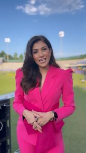 Archana Vijaya Instagram - Been awhile since I stepped onto a cricket field ! Brings back some amazing memories, to say the least ! 🙂Here’s wishing @sherepunjabt20 and @pcacricketassociation the very best . 
It would be amazing to see the fans coming in to cheer their favourite players and teams at the IS Bindra stadium in Mohali from the 13 th of July till the 30 th July ! See you there ! 💕
#sherepunjabt20cup #mohali #cricket #punjab #punjabcricketassociation