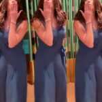 Archana Vijaya Instagram - Current favourite track pe toh reel banta hain !!! 😉🦋 Dinner dressing - @rohitgandhirahulkhanna 🩵