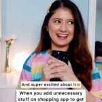 Arishfa Khan Instagram - Kiske kiske sath hua hai aisa?🥹 #comedy #relatable #lipstick #shoppingapp