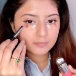Arishfa Khan Instagram - Would you try this?😍 #makeup #concealer #makeuphacks #technique #makeupforbeginners #helpful