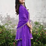 Arushi Sharma Instagram - Felt pretty in purple 💜 Outfit from @pinkcitybysarika 🎥 @mr_dakol @lights.camera.chanu