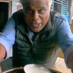 Ashish Vidyarthi Instagram - Discover the Hidden Gem: Unique Gowdagere Village SLR Biryani & Wood Fire Cooked Mutton 🔥😋 Watch Full Vlog on YouTube-Ashish Vidyarthi Actor Vlogs Cool and soothing weather, great companions, hot and delicious biriyani, fresh coconut water from a freshly plucked coconut from the tree! Isn’t that picture perfect? Well, this is exactly what I am going to make you experience in today’s vlog. So, come along with me friends! Today, I will be travelling with Shekhar, Jaiprakash and Umesh from Haasan to Bengaluru airport and on the way will take a pit stop at SLR biriyani and will enjoy delicious biriyani with paya curry and mutton chops. The owner of SLR Biriyani used to work in Mumbai and 14 years back came back to Haasan and started this business and his family helps him manage it. It’s nice to see such self-sufficient individuals who are working hard and leading a peaceful life with family. So, come let’s experience some wonderful and memorable moments together like I always say that I love to travel with friends and you are my friends lovely people! Alshukran Bandhu Alshukran Zindagi #mutton #muttonbiryani #woodfire #chicken #karnataka #bengaluru #ashishvidyarthi #actorslife #reelitfeelit #reelkarofeelkaro #reelsinstagram #foodie #food #homecooked #travel #explore #life #friends #love #blessed #grateful Karnataka