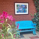 Atul Kulkarni Instagram - A painting by Visual Artist Dr.Anagha Kusum Thank you for enhancing the beauty of the courtyard of @tansa_wayofliving