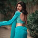 Avantika Mishra Instagram - It was a beautiful bright day, and a sky so blue you could drown in it. 💙 Wearing @knotweddinghouse Jewellery @arikatelier Shot by @ms_fotography_official