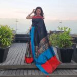 Bhagyashree Instagram - Treasure the weaves of India. Made from the finest silk, this Assamese sari is one of my favourites. #saree #sari #shinebright #bebeautiful #weavesofindia #sareelove #traditional #lovethelook #dressedup #bts #shimmernshime #weavers #incredibleindia #beyourownkindofbeautiful @sanjukta_dutta_