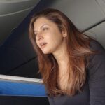 Bhagyashree Instagram - Me on long haul flights !!! Sleep, eat, excercize, hydrate ! #traveldiaries #travel #flyhigh #makethetime #loveisintheair #metime