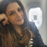 Bhagyashree Instagram - Mood for the day !!! #traveldiaries #letsgo #flyhigh