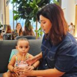 Debina Bonnerjee Instagram - Better together ❤️❤️ Messy, blurred, clumsy, smiley, this is us 👶🏻🥰🫠 . . #dubai #travel #fun #makingmemories #love