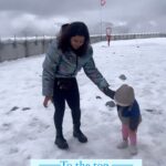 Debina Bonnerjee Instagram – The most amazing journey to the top of Europe #jungfraujoch🇨🇭
.
@jungfraujochtopofeurope
#jungfraujoch #topofeurope
@myswitzerlandin #INeedSwitzerland
.
.
#travel #fun #family #switzerland